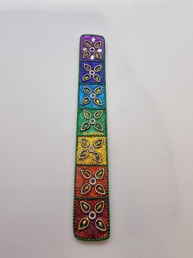 Sequined Stars Incense Holder 